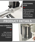 WYDDDARY portable hinge drilling machine with scale ruler and adjustment knob; for cabinet hinges with high-strength spring.