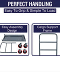 Badass Heavy Duty Flatbed Platform Cart Designed To Crush Retail Loads Featuring A Solid Seventy Two By Thirty Six Inch Deck And Two Thousand Four Hundred Pound Capacity Paired With Eight Swivel Locking Wheels For Smooth Daily Hauling - Easy assembly design with a steel deck and locking wheels.