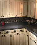 Soapstone Look Peel And Stick Countertop Wrap Self Adhesive Cover 36 X 72 Inches Waterproof Laminate Sheet in kitchen view