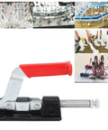 Push Pull Toggle Clamp Heavy Duty Workhorse with Stable Clamping Force for welding and fabrication on iron and plastic.