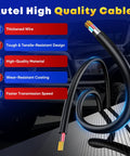 Gotta Have This OBD2 Diagnostic Tool Adapter For 2018 2020 Dodge Ram with quality cable highlights and Dodge Ram background