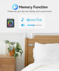 Wireless Doorbell Kit With Two Plug-In Receivers, IP65 Waterproof, 1300ft Range, 60 Melodies and 5 Volume Levels, memory function display