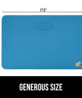 Extra Thick Supportive Foam Kneeling Pad 2 Pack, built like a tank, 17.5 x 11 inch knee saver in true blue.