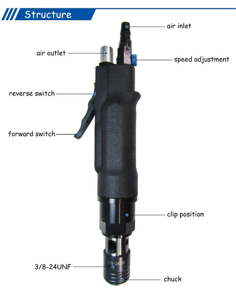 MxbaoHeng Pneumatic Tapping Machine For M3 To M12 Internal Threads showing structure details and controls for precision drilling.