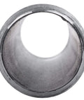Close-up view inside a Half Inch Black Pipe Nipple Kit 12 Inch Length Six Pack For DIY Industrial Pipe Decor And Vintage Furniture Builds.