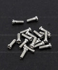 Precision Crafted Micro Stainless Steel Screws For Professional Watch Repairs And Antique Clock Restoration Hella Durable Tiny Watchmaker Parts Collection set on black background