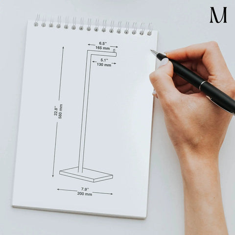 Sketch of Free Standing Gold Toilet Paper Holder Stand With Black Marble Base And Storage No Drill Hassle Free Setup