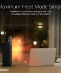 Cozy Up With MyHeat Max Portable Ceramic Space Heater For Indoor Use With Tip Over Switch And Overheat Protection 1500W