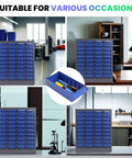 Industrial Nut And Bolt Organizer Parts Cabinet With 200 Dividers And 80 Label Slots ABS Drawers in various settings