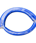 Blue 1-inch silicone heater hose, 5 ft roll, high-temperature automotive/industrial hose wrapped in plastic