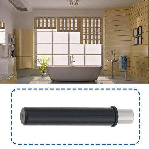 Smooth As Butter Soft Close Hydraulic Dampers No Slam Gas Struts For Kitchen Drawers Bathroom Vanities And Trash Lids in bathroom setting.
