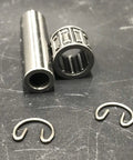 80cc Needle Bearing and Piston Pin Clips Combo for Two Stroke 66cc and 80cc Gas Powered Motorized Bicycle Replacement Kit