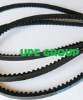 Heavy Duty Industrial V Belt Notched Cogged Raw Edge 3VX630 3/8 Inch by 63 Inch Replacement Drive Belt, black