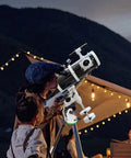Astronomy enthusiasts using Latitude Adjustable Telescope Mount Wedge for Popular Brands Aluminum Alloy Equatorial Base outdoors