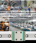 Miniature Linear Rail And Slider Set 7mm Wide With 70mm Travel High Precision Linear Motion Guide for automation use.