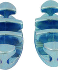 Zinc Plated 3 Inch Marine Rope Cleats Set Of 2 In Silver Finish Perfect For Kayaks Canoes And Small Boats Durable Cast Metal Cleats Handles Up To Three Eighths Inch Rope Pre Drilled Holes For Easy Mounting.