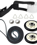 Complete Dryer Repair Kit With Drum Roller 349241T 691366 Idler Pulley And 341241 Belt For Whirlpool And Kenmore