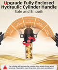 Upgrade fully enclosed hydraulic cylinder handle for Abahub Twister Arm Exerciser, offering smooth resistance adjustments.