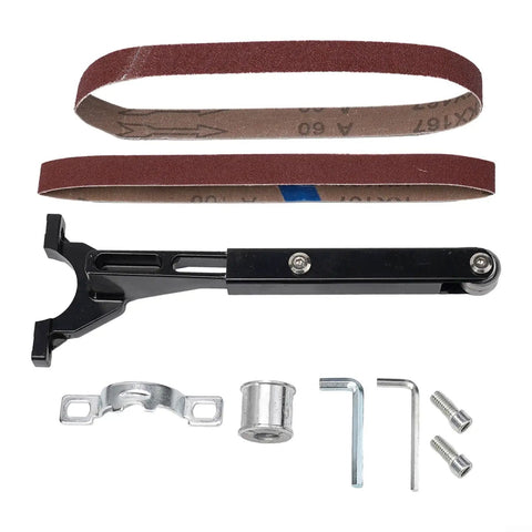 Badass Toolkit Transforms Your Model 100 Angle Grinder Into A Super Versatile Belt Sander Using This Nifty Sanding Belt Attachment.