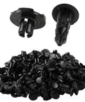 Premium Black Nylon Push Pin Clips For Bumper Shield And Fender Trim Panel Fasteners Retainer Rivets with various clips.