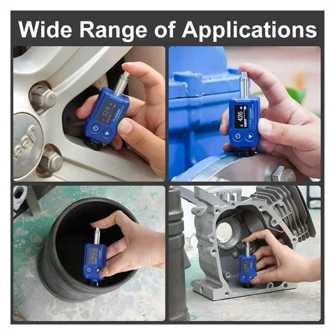 Tough As Nails And Ridiculously Lightweight DC Impact Device Leeb Hardness Tester For Metal Grading in various applications.
