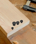 8 Pcs Woodworking Dowel Center Transfer Plugs Solid Wood Pins For Furniture Alignment Wood Joiner Locating Tool Set on wood surface