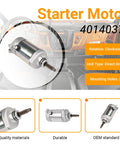Starter Motor For Ranger XP 900 And XP 1000 Series UTVs Including Ranger 1000 Crew 1000 And RZR 900 4 Seater 2013 2022 Models