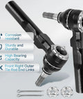 22-1000 Power Steering Rack And Pinion Plus Outer Tie Rods For Silverado 1500 And Sierra 1500 1999-2007 Compatibility