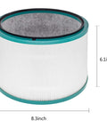 HEPA Replacement Filter For Pure Hot And Cool Link HP02 And Pure Cool Desk Purifier, cylindrical 8.3x6.1 inch, Model 968125-03