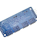 Back view of PCA9685 16 Channel 12 Bit PWM Servo Driver Module With I2C Interface showing pin layout and circuit board design