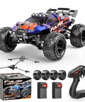 All Terrain 1 To 14 Scale RC Truck With 4WD For Off Road Fun, Fast Remote Control Car, Waterproof RC Vehicle with batteries and parts