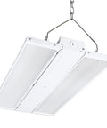 160W LED Linear High Bay Light for Warehouse and Shop Floor, 21600 Lumens, 2ft, 5000K Daylight, 120-277V, 0-10V Dimmable, UL Listed