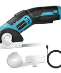 Tyimble Cordless Electric Scissors Heavy Duty Cardboard Cutter With Brushless Motor And Usb C Charging Includes blade and charging cable