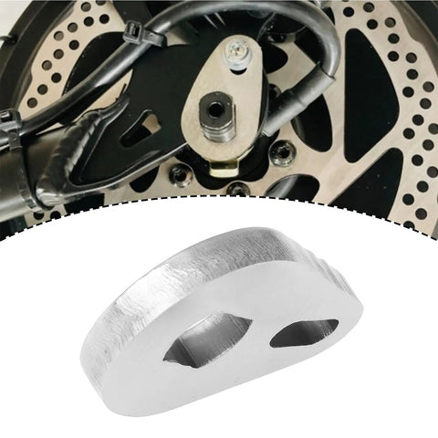 Two 14x10mm Torque Arms With 6mm Thick Stainless Steel Screws And Washers Included For E Bike Hub Motors Built For Beefy 1000W 2000W And Some 3000W Units Compatible With Carrera Boardman Voodoo, installed on hub motor