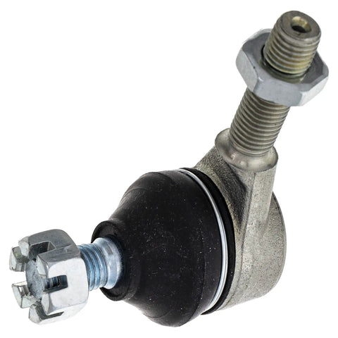 Tie Rod End Kit For Yamaha ATVs And UTVs, Heavy Duty Bolt On, Direct Fit With Arctic Cat 3405-008 3405-007, Suzuki 51270-21G00 51260-21G00, Kawasaki 39112-S010 39112-S009, And Yamaha 1UY-23841-01-00 1UY-23845-01-00, gray metal joint