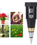 Soil And PH Meter With High Sensitivity Alloy Probe For Accurate PH And Humidity Readings Ideal For Outdoor Plants Gardens