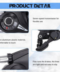 Left And Right Bike Brake Levers Shifter Set For 21 Speed Mountain Bikes 3x7 With Gear Indicator And Cables Included Replacement Kit detail