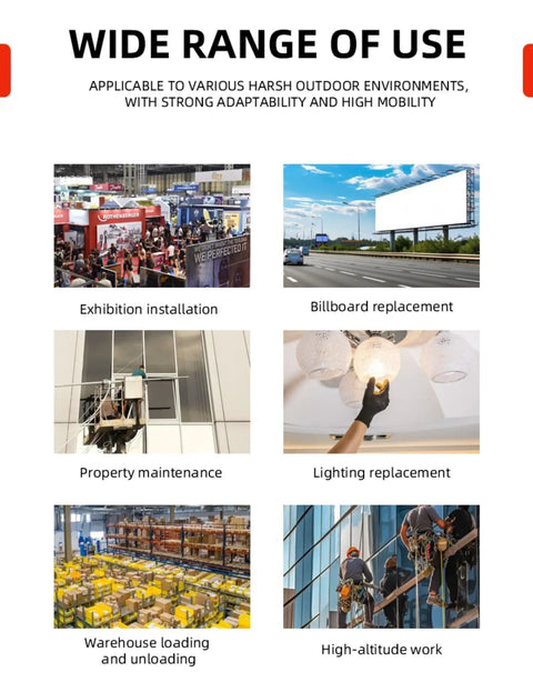 Electric Single Mast Aluminum Alloy Vertical Lift Portable Aerial Work Platform 6M To 10M used for exhibition installation and property maintenance.