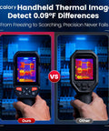 Comparison of Go-To Handheld Thermal Camera With 512x384 Thermal Resolution And 256x192 IR to another thermal imager
