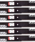 G5 Gator Blades 6 Pack For 61 Inch Scag Mower Models 481712 482787 482879 482881 3 Inch Wide 21 Inch Long Five Eighth Inch Center Hole Air Lift 1 Inch