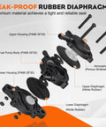Exploded view of Kohler Compatible Fuel Pump For 17HP To 25HP Small Engines And Lawn Mowers with labeled components
