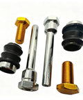 Front Brake Caliper Guide Pin Bolt Kit with Dust Boot for Chevy Suburban, Express Van, GMC Yukon, 16mm Thread Pitch