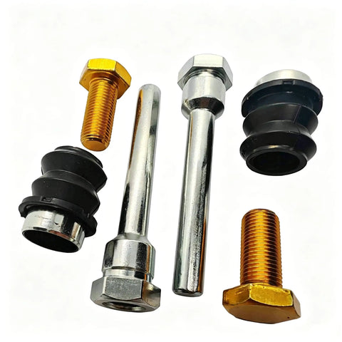 Front Brake Caliper Guide Pin Bolt Kit with Dust Boot for Chevy Suburban, Express Van, GMC Yukon, 16mm Thread Pitch
