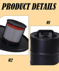 Nonmifyr Heavy Duty Cyclone Dust Collection System 20L Barrel Separator showing filter and steel barrel for workshop debris.