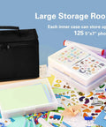 5x7 Photo Storage Box Set With 8 Inner Photo Cases Ultra Roomy Capacity Holds Up To 1000 Photos Includes Carry Bag Clear Seed Organizer