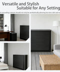 No Drill Radiator Cover Cabinet For Home Wall Mounted Conceals Old Radiators And Clutter With Flat Top Shelf For Decor And Essentials