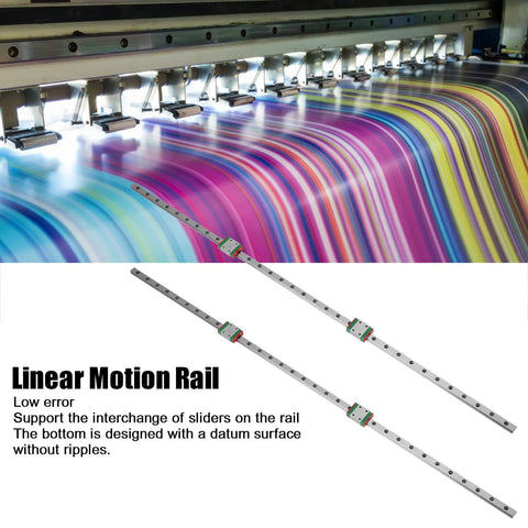 Ultra Smooth Pro Grade Heavy Duty Linear Motion Rail Kit For CNC Machines with guide and slider system in use