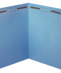 Open Blue Two Fastener File Folders With One Third Cut Tabs Left Right Center For Letter Size Paper Durable Workhorse Organizer