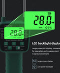 Portable Grain Moisture Meter With LCD Display And Dual Steel Probes, High Precision Hay Moisture Tester For Rice Wheat Corn And 14 Other Crops, Voice Broadcast Alerts, User Friendly And Ergonomic Anti Slip Handle, backlit screen