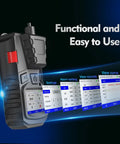 Pro Grade All In One 4 Gas Monitor With Pump Portable Gas Detector for CO O2 H2S and LEL featuring LCD display and settings.